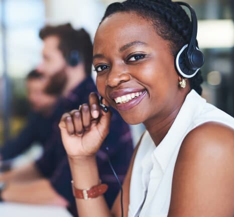 A customer service representative answers the phone. If you are looking solve your system's transit challenges and remove community barriers, contact MTM Transit! Learn how to find MTM Transit.