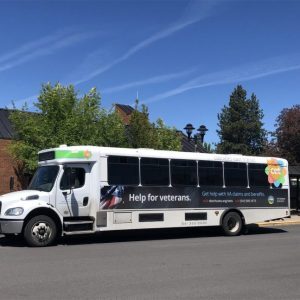 Cascades East Transit Bus on the road. Cascades East Transit (CET) selected MTM Transit to operate its Bend transit program. Learn more about this program, set to go live Sept. 1!