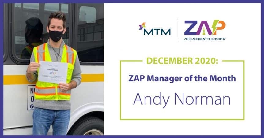 ZAP Manager of the Month: Andy Norman