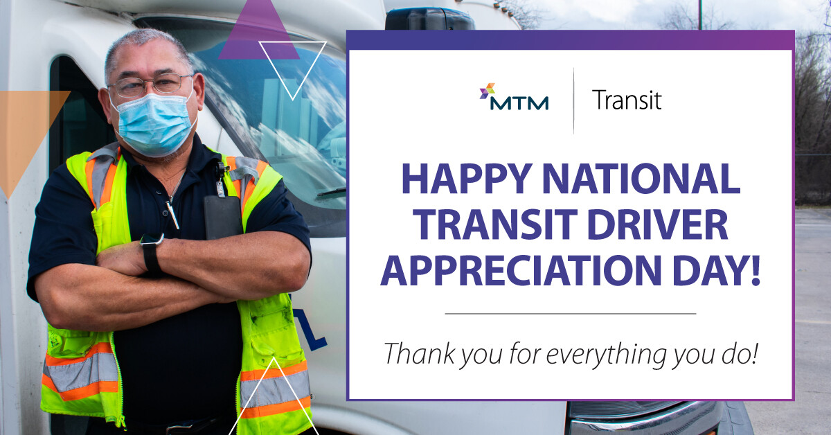 We were proud to celebrate National Transit Driver Appreciation Day, including a celebration of the Best Public Transportation Driver, Courtney O'Conner.